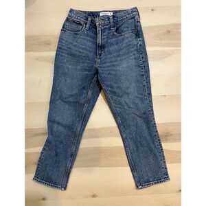 Abercrombie & Fitch Women The 70s Vintage Flare Ultra High Rise Jeans 28 / 6R